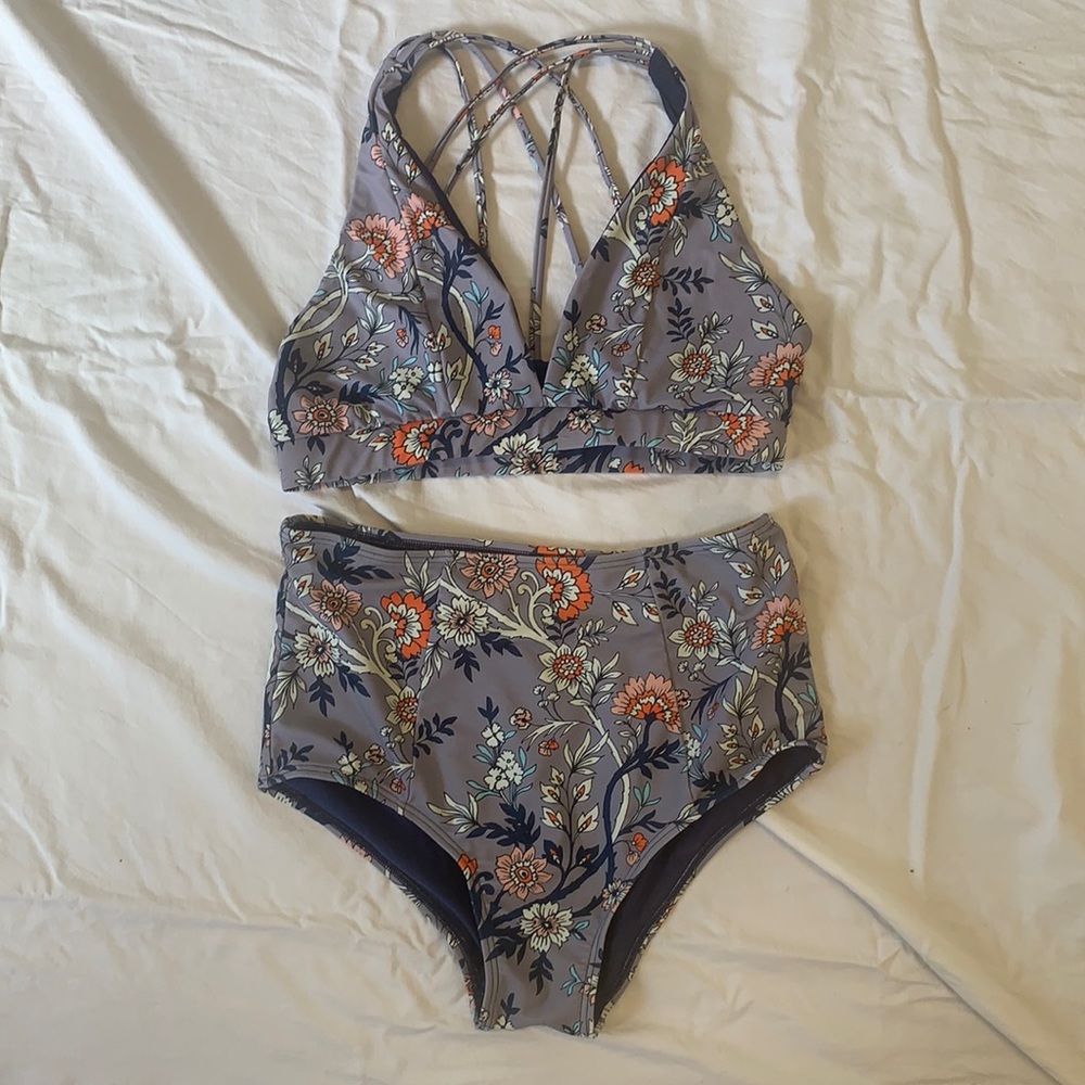 Modcloth High Waisted Swimsuit